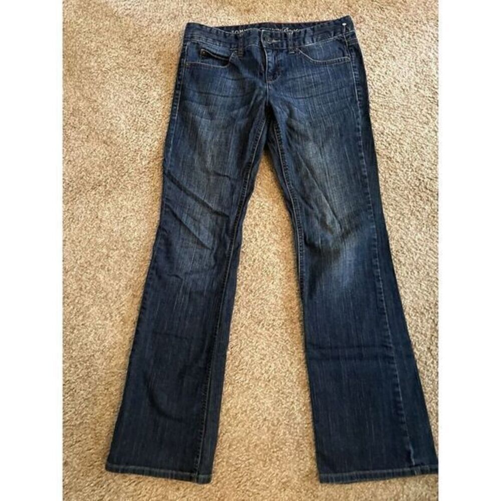 Tommy Hilfiger Classic Boot Cut Dark Wash Denim Jeans Size 6R‎